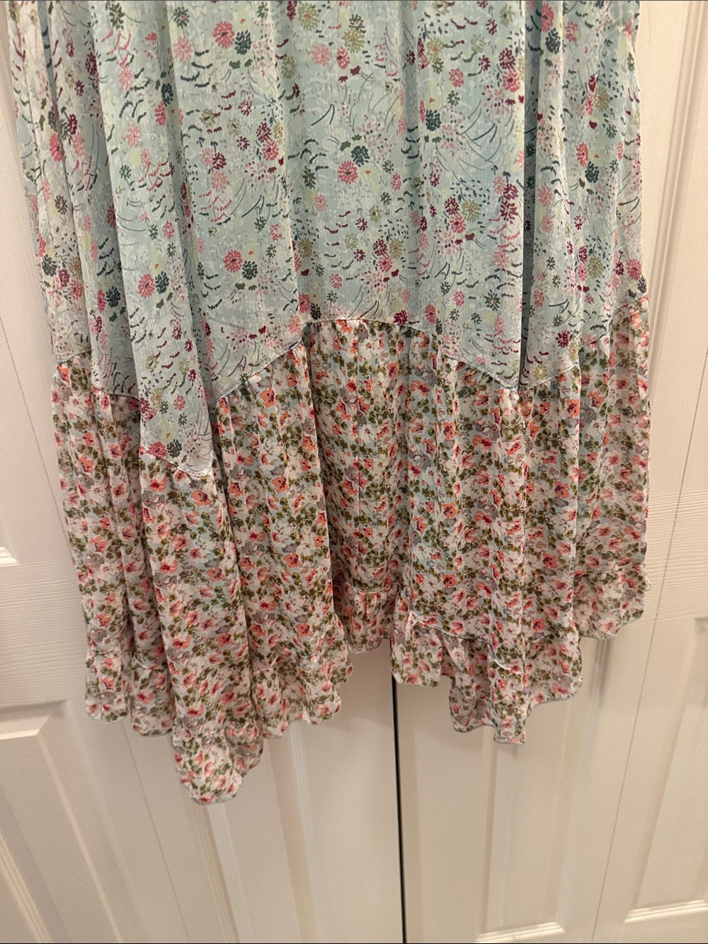 Rabbit Rabbit Rabbit Pastel Mint Floral Dress - Picture 3 of 5